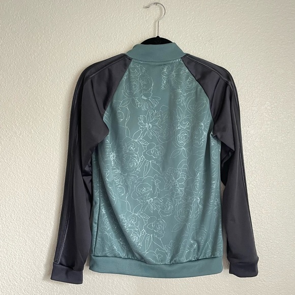 Adidas Women’s Firebird Floral Embossed Track Jacket S - Picture 3 of 11